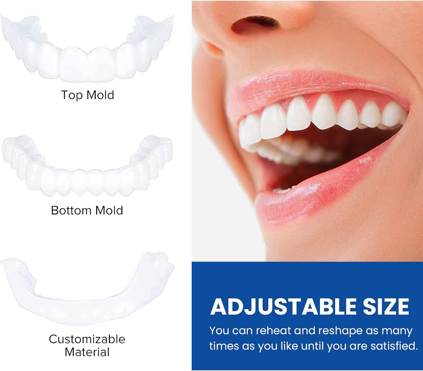snap on smile ابتسامة هوليوود