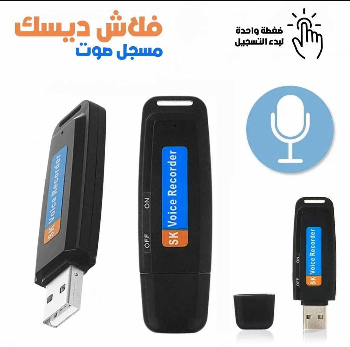فلاشة تسجيل الصوت